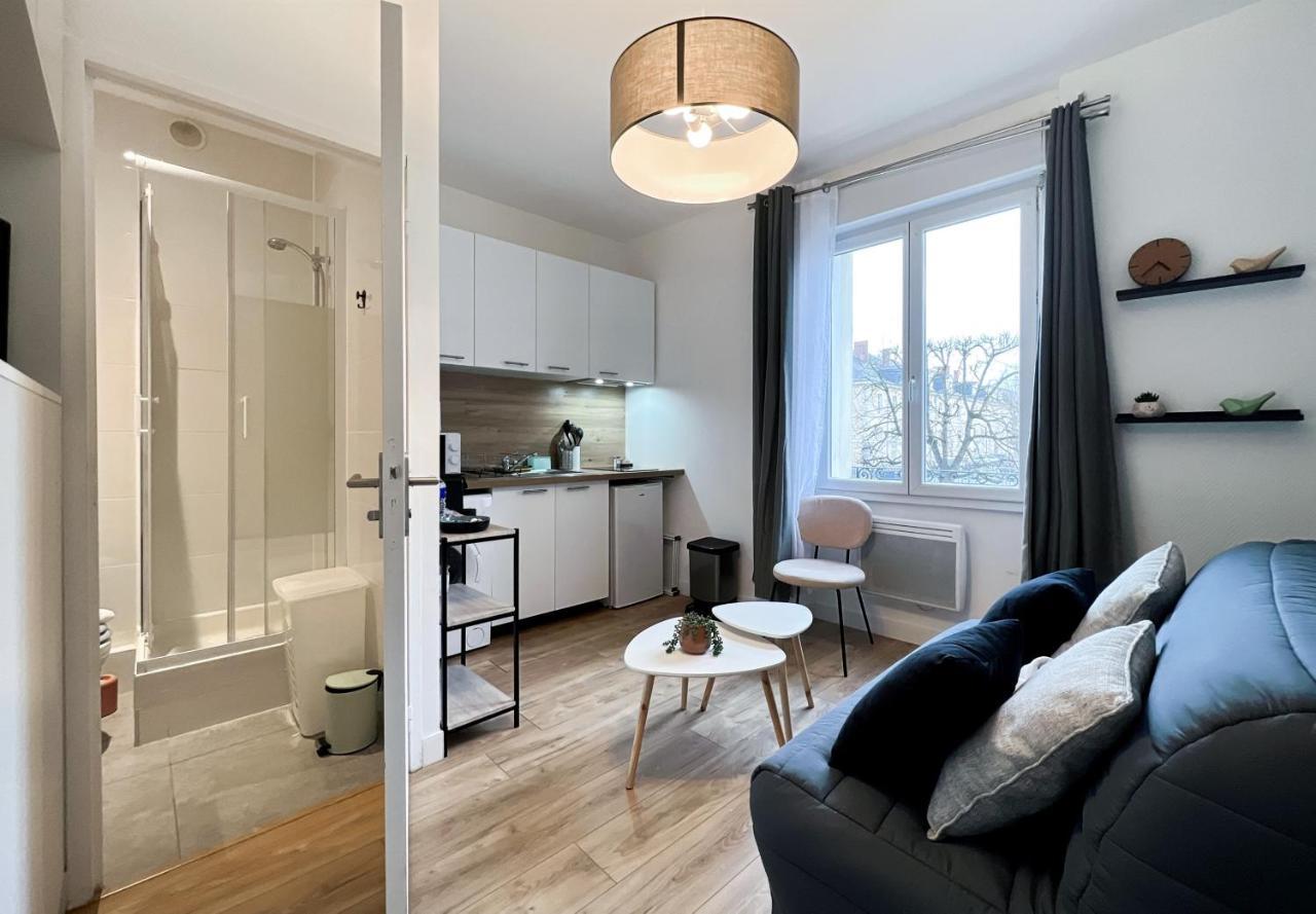 Le Studio 37 - Coeur De Rennes - Proche Gare Apartment Luaran gambar